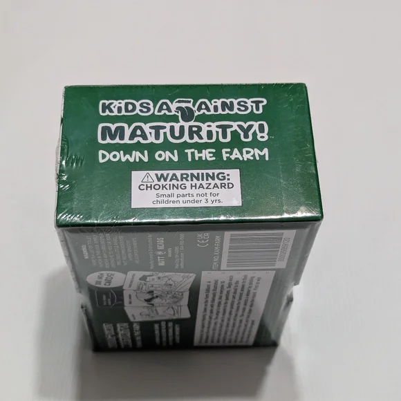 Kids Against Maturity Down on the Farm Game - Green - Picture 5 of 8